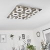 Thiernu Plafondlamp LED Nikkel mat, 1-licht