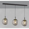 Fischer & Honsel Dini Hanglamp Zwart, 3-lichts