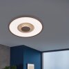 Fischer & Honsel Veit Plafondlamp LED Goud, Roest, 1-licht, Afstandsbediening