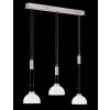 Fischer & Honsel Avignon Hanglamp LED Nikkel mat, 3-lichts