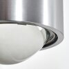 Sapri Muurlamp Zilver, 1-licht