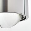 Sapri Muurlamp Zilver, 1-licht