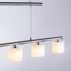 Paul Neuhaus HYDRA Hanglamp LED Staal geborsteld, 5-lichts