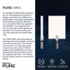 Paul Neuhaus PURE-MIRA Staande lamp LED Zwart, 1-licht, Afstandsbediening