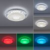 Leuchten-Direkt LUCCA Plafondlamp LED Wit, 1-licht, Afstandsbediening