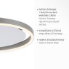 Leuchten-Direkt RITUS Plafondlamp LED Aluminium, 1-licht