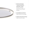 Leuchten-Direkt RITUS Plafondlamp LED Aluminium, 1-licht