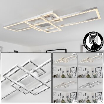 Serranos Plafondlamp LED Aluminium, 1-licht