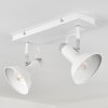 Vouzy Plafondlamp Wit, 2-lichts