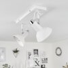 Vouzy Plafondlamp Wit, 2-lichts