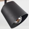 Caetanos Plafondlamp Hout licht, 2-lichts