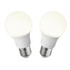 Globo set van 2 LED E27 8,8 Watt 806 Lumen 4000 Kelvin