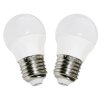 Globo set van 2 LED E27 6 Watt 550 Lumen 4000 Kelvin