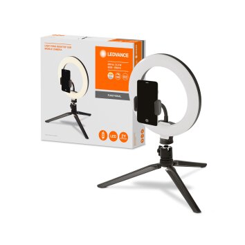 Ledvance MOBILE RING Tafellamp Zwart, 1-licht