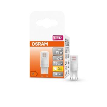 OSRAM LED PIN LED G9 1,9 watt 2700 kelvin 180 lumen