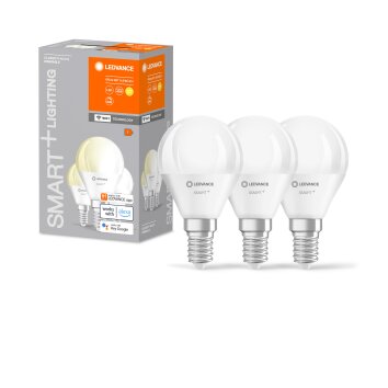 LEDVANCE SMART+ WiFi 3-delige set LED E14 4,9 watt 2700 Kelvin 470 lumen