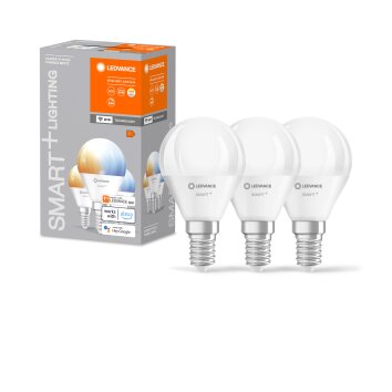 LEDVANCE SMART+ WiFi 3-delige set LED E14 4,9 watt 2700-6500 Kelvin 470 lumen