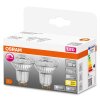 OSRAM LED SUPERSTAR Set van 2 LED GU10 4,5 Watt 2700 Kelvin 350 Lumen