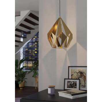 Eglo CARLTON Hanger Goud, 1-licht