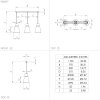 Eglo AGLIENTINA Hanger Messing, 3-lichts