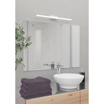 Eglo VERDELLO Spiegellamp LED Chroom, Wit, 1-licht