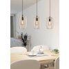 Eglo BAJAZZARA Hanger Zwart, 3-lichts