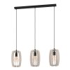 Eglo BAJAZZARA Hanger Zwart, 3-lichts