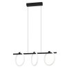 Eglo CARANACOA Hanger LED Zwart, 3-lichts