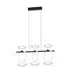 Eglo CARANACOA Hanger LED Zwart, 3-lichts