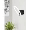 Eglo CARANACOA Muurlamp LED Zwart, 1-licht