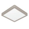 Eglo FUEVA Plafondlamp LED Nikkel mat, 1-licht