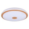 Eglo LANCIANO Plafondlamp LED Bruin, Wit, 1-licht, Afstandsbediening