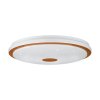 Eglo LANCIANO Plafondlamp LED Bruin, Wit, 1-licht, Afstandsbediening