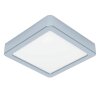 Eglo FUEVA Plafondlamp LED Chroom, 1-licht