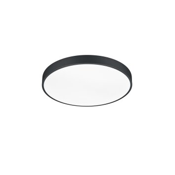 Trio Waco Plafondlamp LED Zwart, 1-licht