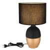 Globo VALENTINO Tafellamp Goud, Zwart, 1-licht