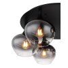 Globo MAXY Plafondlamp Zwart, 6-lichts