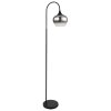 Globo MAXY Staande lamp Zwart, 1-licht