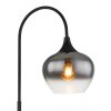 Globo MAXY Staande lamp Zwart, 1-licht