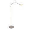 Steinhauer Soleil Staande lamp LED Staal geborsteld, 1-licht