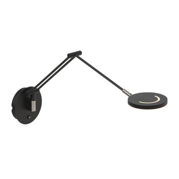 Steinhauer Soleil Muurlamp LED Zwart, 1-licht