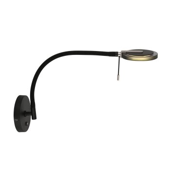 Steinhauer Turound Muurlamp LED Zwart, 1-licht