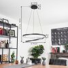 Fioso Hanglamp LED Zwart, 1-licht