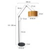 Steinhauer Prestige Chic Staande lamp Zwart, 1-licht