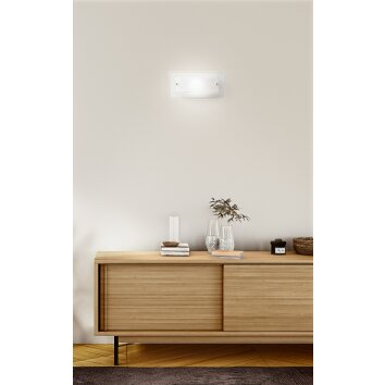 Fabas Luce Naxar Muurlamp Wit, 1-licht