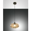 Fabas Luce Fiordaliso Hanglamp Zwart, 1-licht