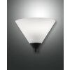 Fabas Luce Vincent Muurlamp Zwart, 1-licht