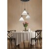 Fabas Luce Vincent Hanglamp Zwart, 3-lichts