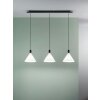 Fabas Luce Vincent Hanglamp Zwart, 3-lichts