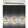 Fabas Luce Britton Hanglamp Messing, 3-lichts